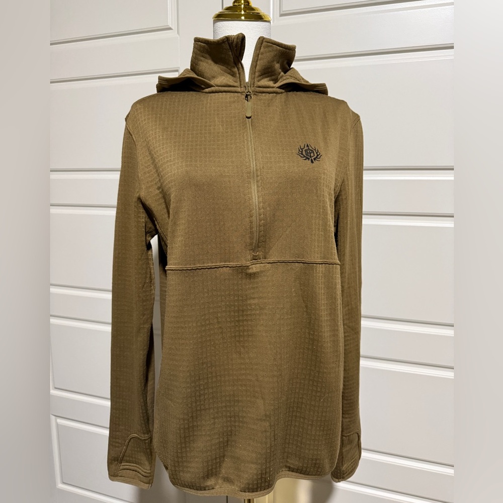 Born Primitive Olive Quarter-Zip Pullover